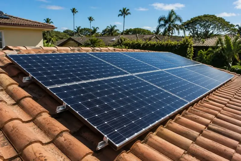 Installation de panneaux solaires à Saussignac
