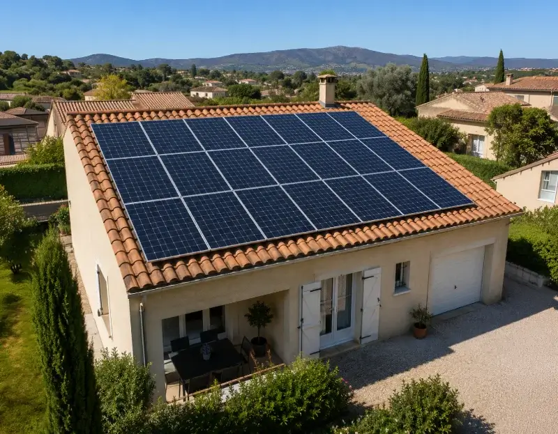 Prime à l'autoconsommation panneaux solaires Saussignac — aide financière de l'État
